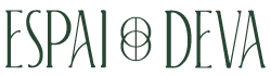 Logo Espai Deva horizontal verde oscuro